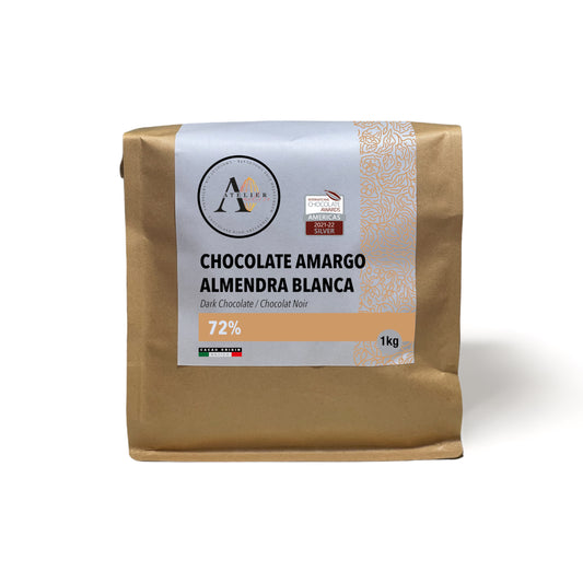 CHOCOLATE CACAO ALMENDRA BLANCA 72% [1kg]